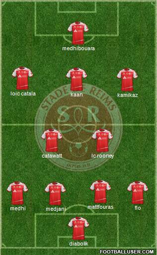 Stade de Reims Formation 2015