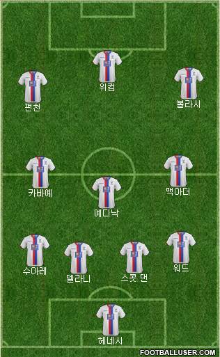 Crystal Palace Formation 2015