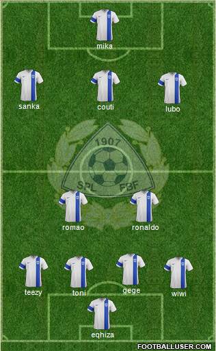Finland Formation 2015