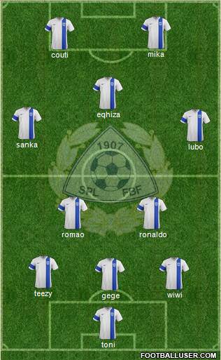 Finland Formation 2015