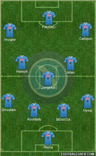 Napoli Formation 2015