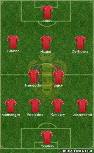 Belgium Formation 2015