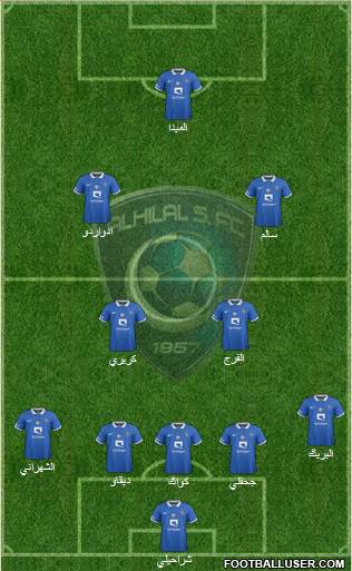Al-Hilal (KSA) Formation 2015