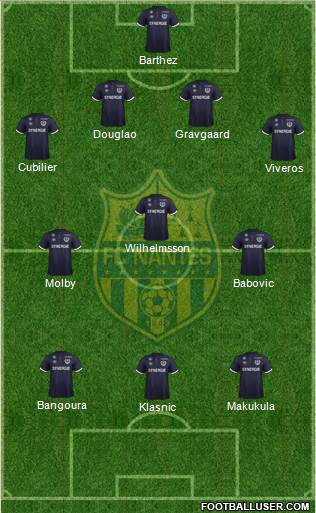 FC Nantes Formation 2015