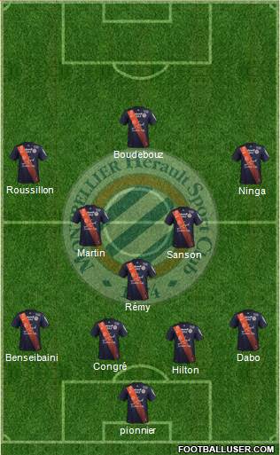 Montpellier Hérault Sport Club Formation 2015