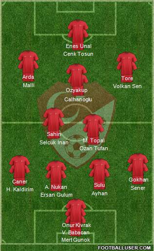 Turkey Formation 2015