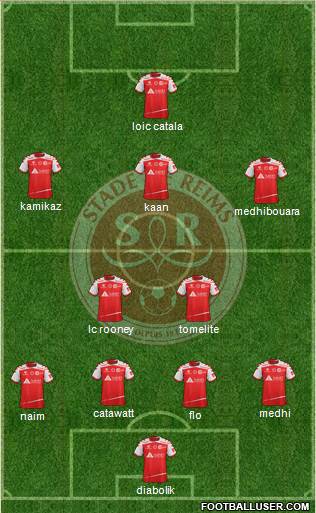 Stade de Reims Formation 2015