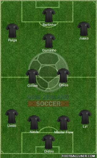 New Zealand Formation 2015