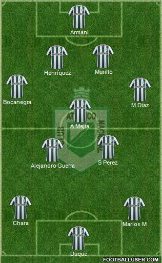 CDC Atlético Nacional Formation 2015