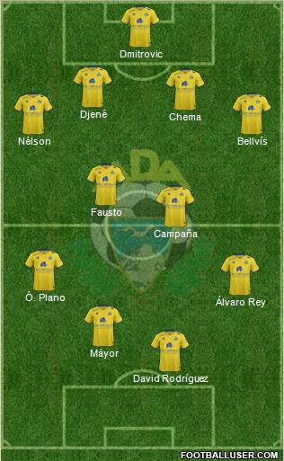 A.D. Alcorcón Formation 2015