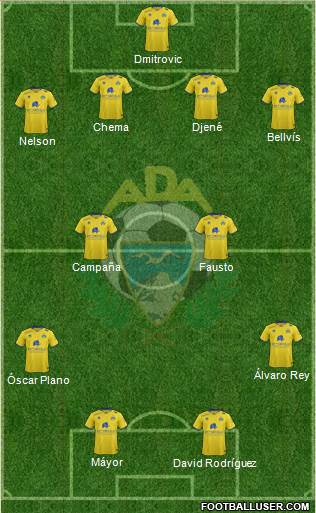 A.D. Alcorcón Formation 2015