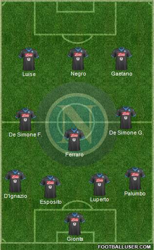 Napoli Formation 2015