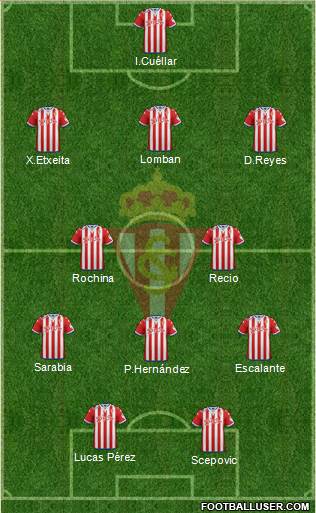 Real Sporting S.A.D. Formation 2015