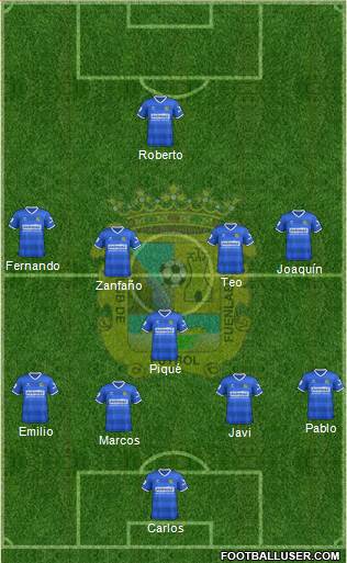 C.F. Fuenlabrada Formation 2015