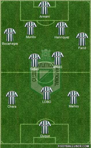 CDC Atlético Nacional Formation 2015