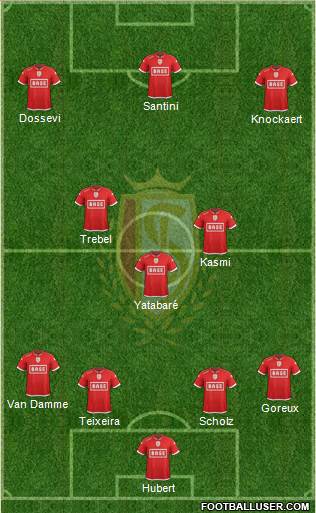R Standard de Liège Formation 2015