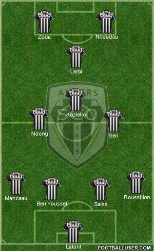 Angers SCO Formation 2015