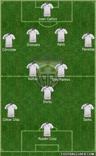 Albacete B., S.A.D. Formation 2015