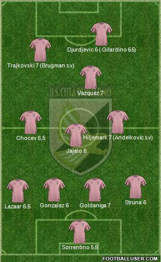 Città di Palermo Formation 2015