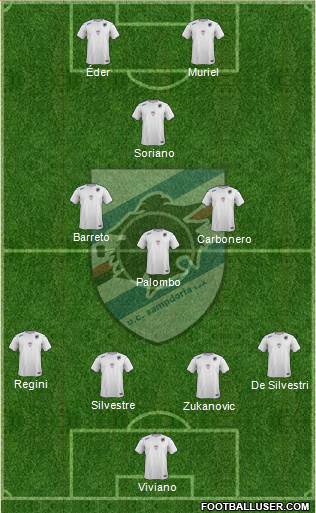 Sampdoria Formation 2015