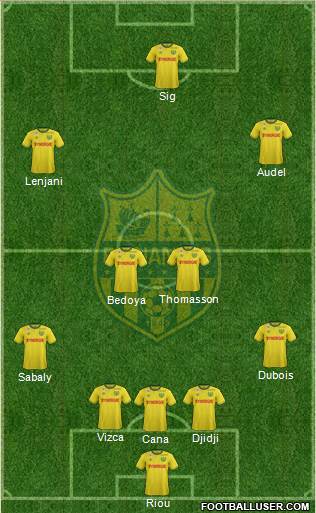 FC Nantes Formation 2015