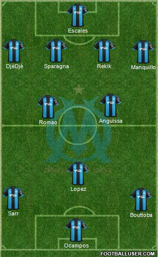 Olympique de Marseille Formation 2015