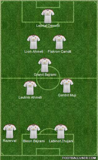 Manchester United Formation 2015