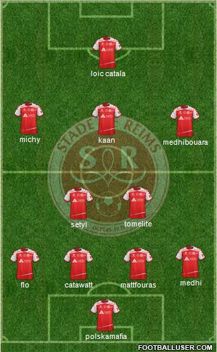 Stade de Reims Formation 2015