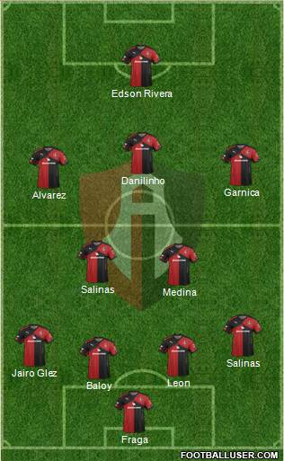 Club Deportivo Atlas Formation 2015