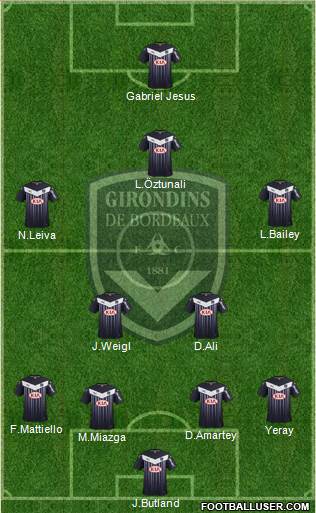 FC Girondins de Bordeaux Formation 2015