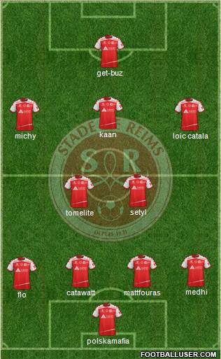 Stade de Reims Formation 2015