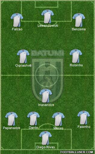 Dinamo Batumi Formation 2015