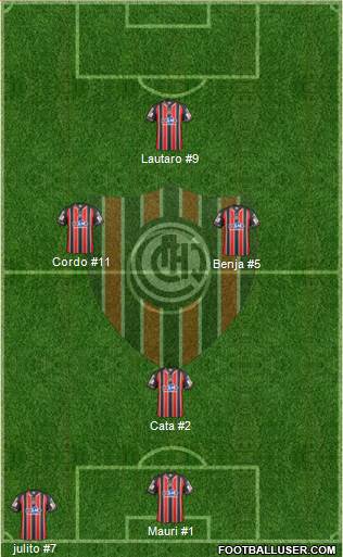Chacarita Juniors Formation 2015