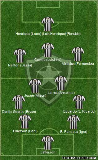 Botafogo FR Formation 2015