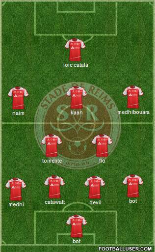 Stade de Reims Formation 2015