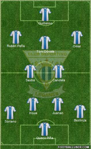 C.D. Leganés S.A.D. Formation 2015