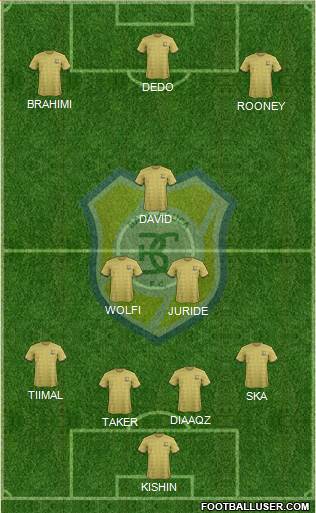 CD Itagüí Ditaires Formation 2015