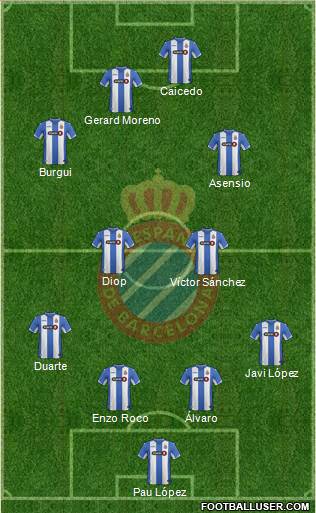 R.C.D. Espanyol de Barcelona S.A.D. Formation 2015