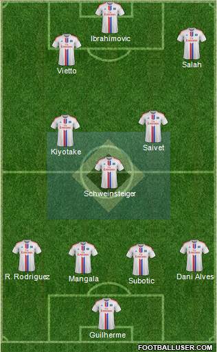 Hamburger SV Formation 2015