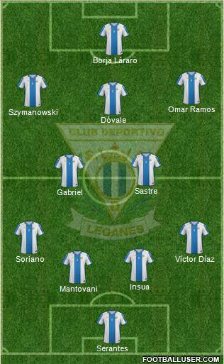 C.D. Leganés S.A.D. Formation 2015