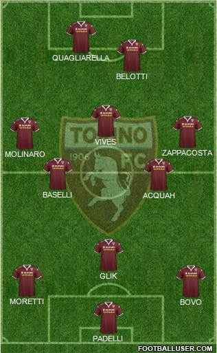 Torino Formation 2015