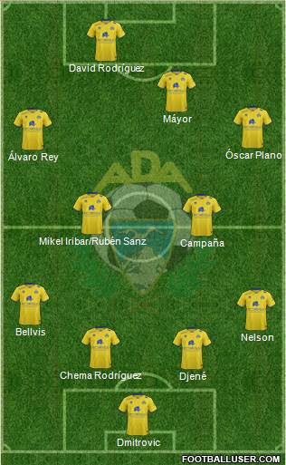 A.D. Alcorcón Formation 2015