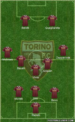 Torino Formation 2015