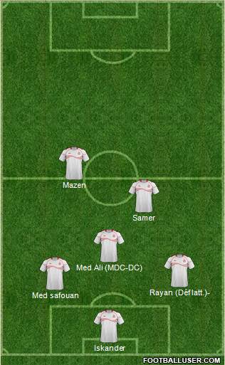 Tunisia Formation 2015