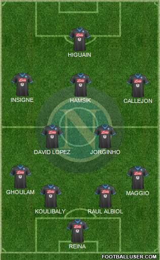 Napoli Formation 2015