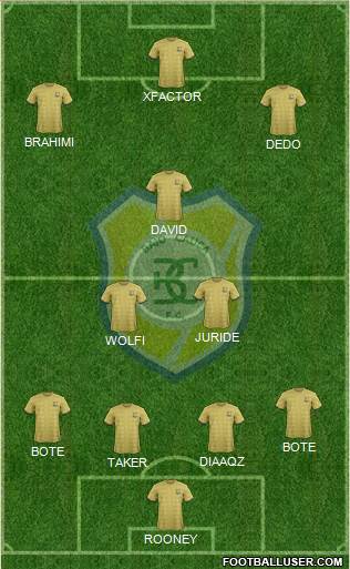 CD Itagüí Ditaires Formation 2015