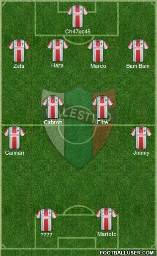 CD Palestino S.A.D.P. Formation 2015