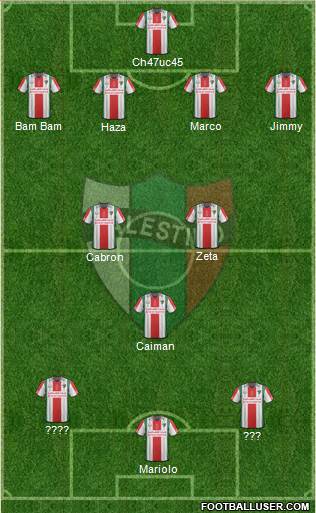 CD Palestino S.A.D.P. Formation 2015