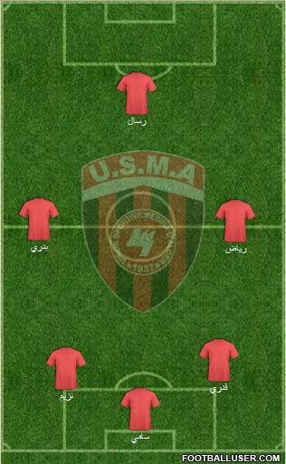 Union Sportive de la Médina d'Alger Formation 2015