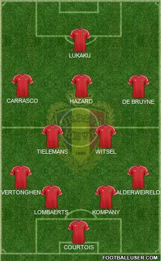 Belgium Formation 2015
